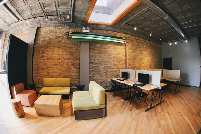 a view of a living room and dining room