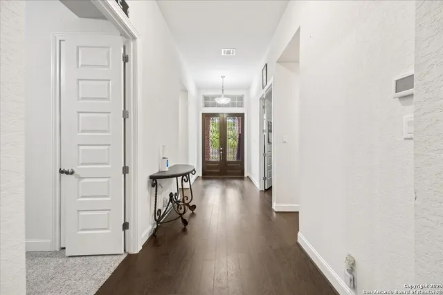 wooden floor in an empty room