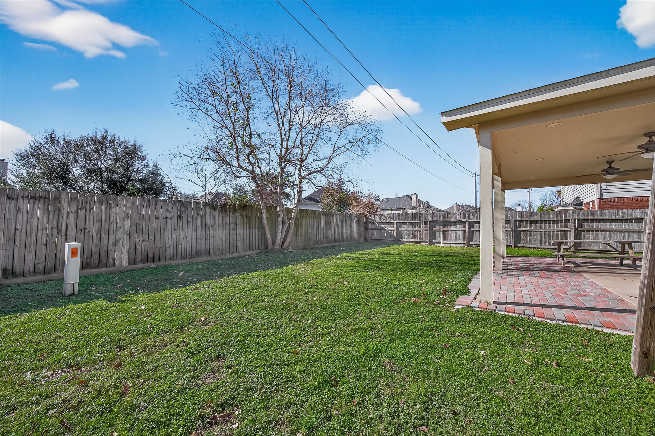 618 Bold Ruler Drive Stafford, TX 77477 - Photo 35 of 35 a view of a backyard with a swing