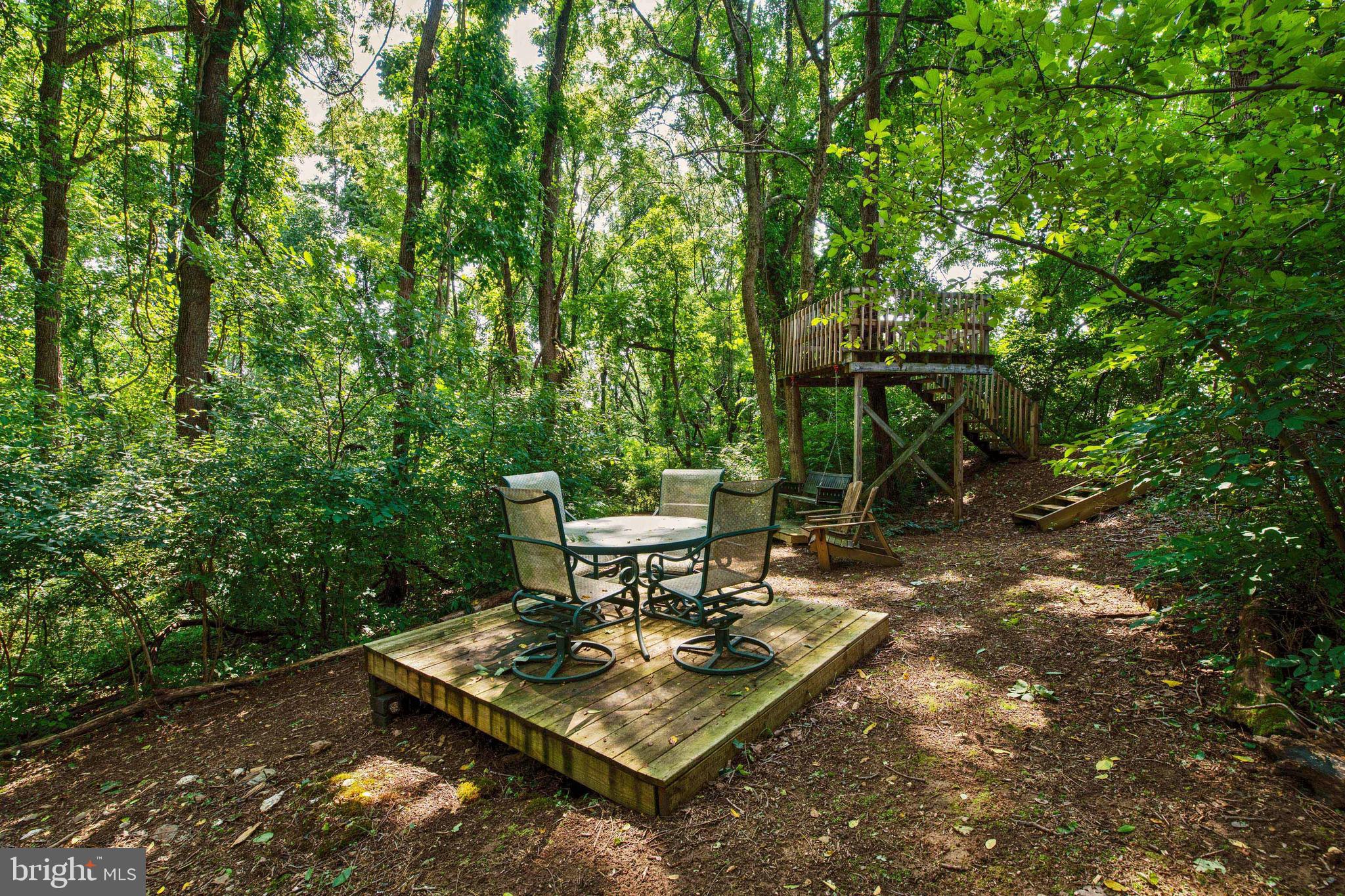 1066 Berberi Road Westminster, MD 21157 - Photo 47 of 58 Floating Deck and Bench Swing