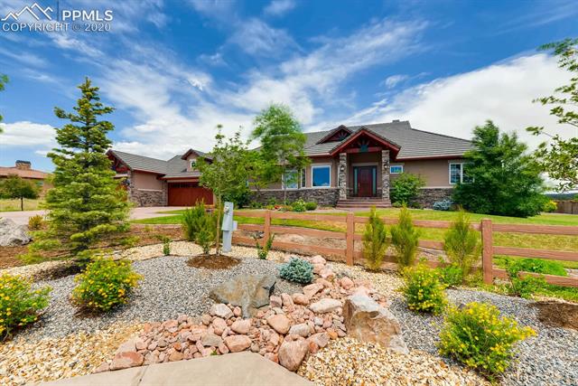 13505 Random Ridge View Colorado Springs, CO 80921 - Photo 2 of 33 Front Yard Landscaping
