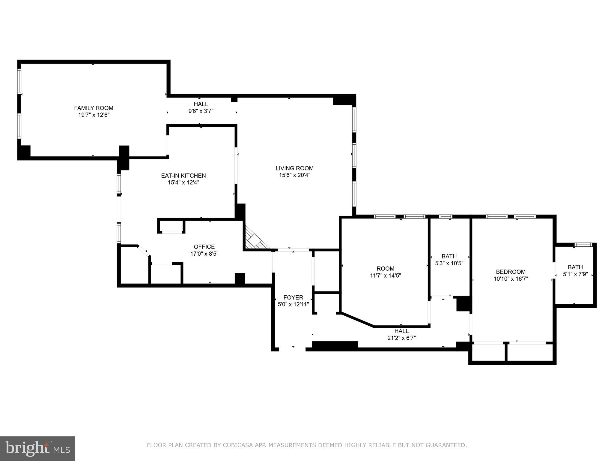 1901 Walnut Street, Unit 15B Philadelphia, PA 19103 - Photo 27 of 36 a picture of a floor plan
