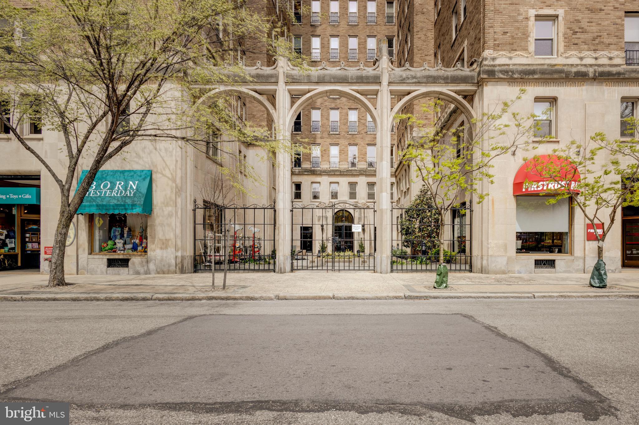 1901 Walnut Street, Unit 15B Philadelphia, PA 19103 - Photo 35 of 36 front view of a building with a street