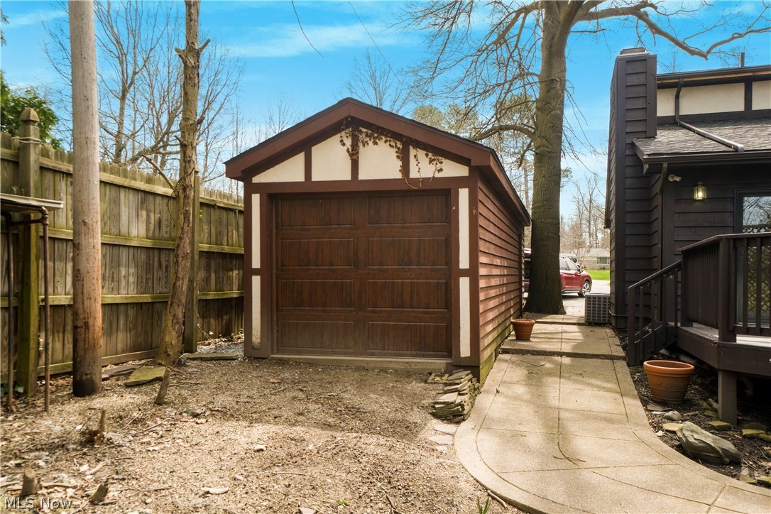 29329 Eddy Road Wickliffe, OH 44092 - Photo 40 of 50 Back view of the storage shed