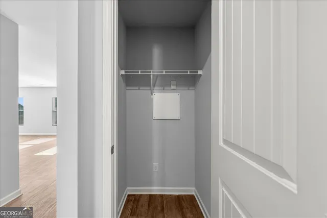 a view of walk in closet