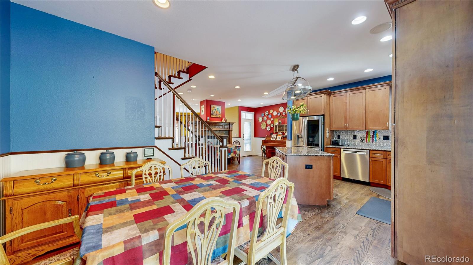 1431 Marion Street Georgetown, CO 80444 - Photo 37 of 50 a very nice looking room with a large kitchen island