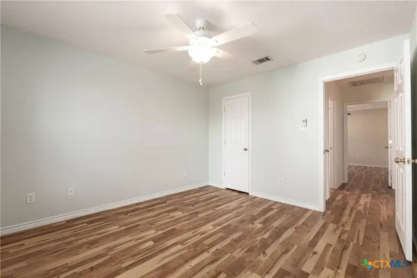 wooden floor in an empty room