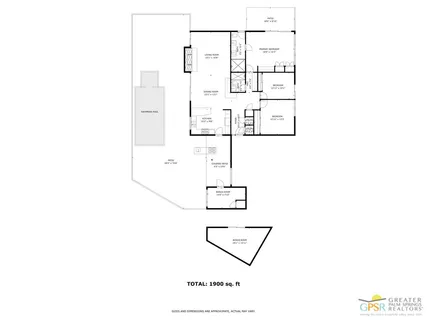 $1,950,000 | 1932 South Navajo Drive, Palm Springs, CA 92264