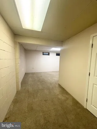 a view of empty room