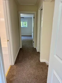 a view of a yard with an outdoor space