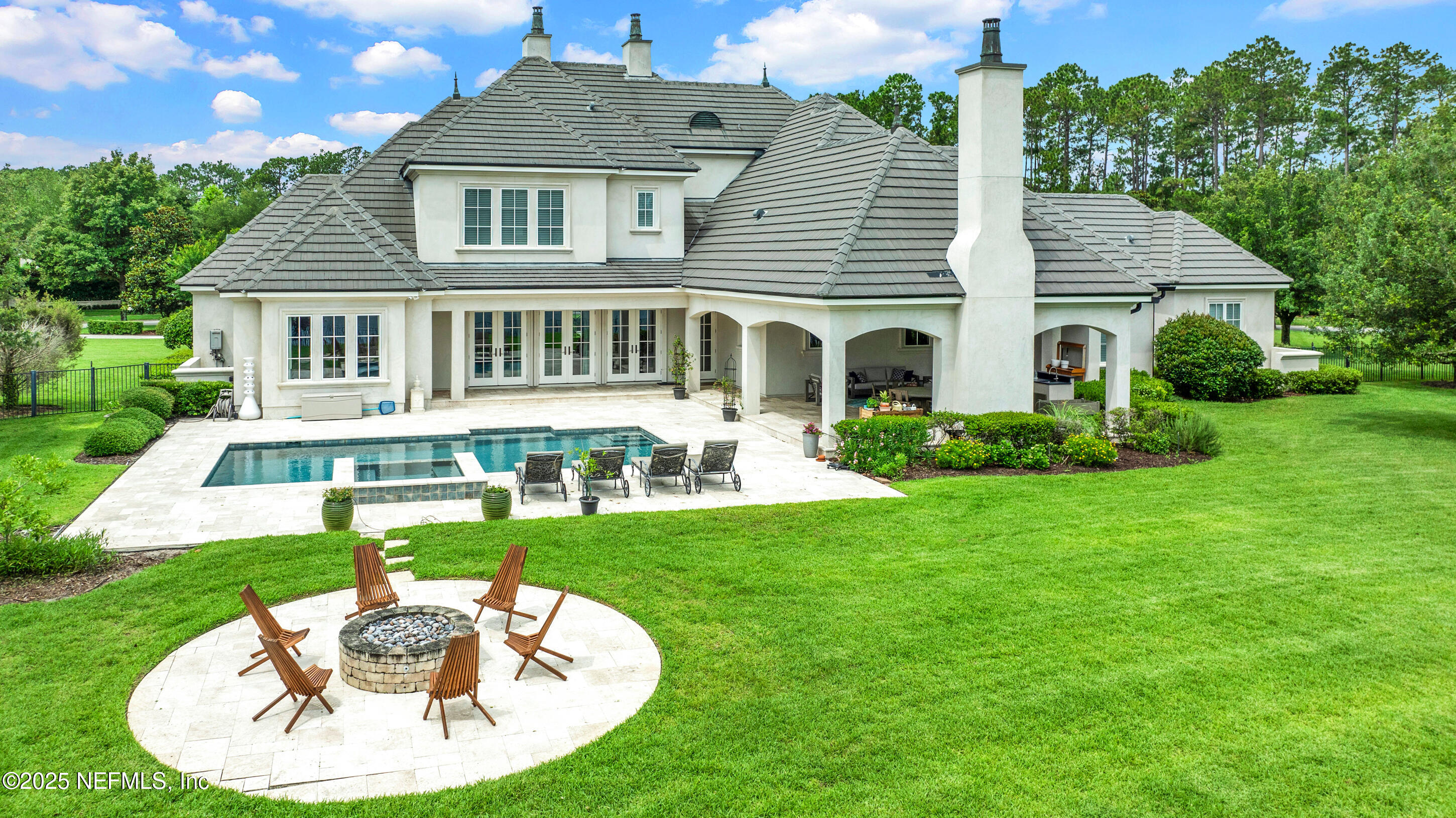 5341 Bentpine Cove Road Jacksonville, FL 32224 - Photo 1 of 1 Backyard fire pit