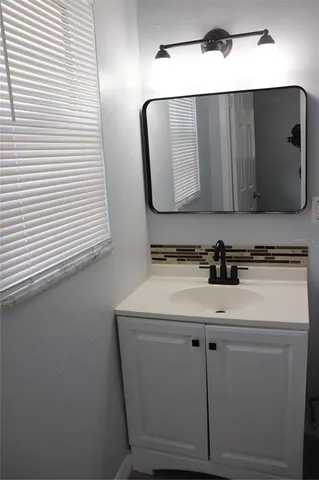 a close view of utility room