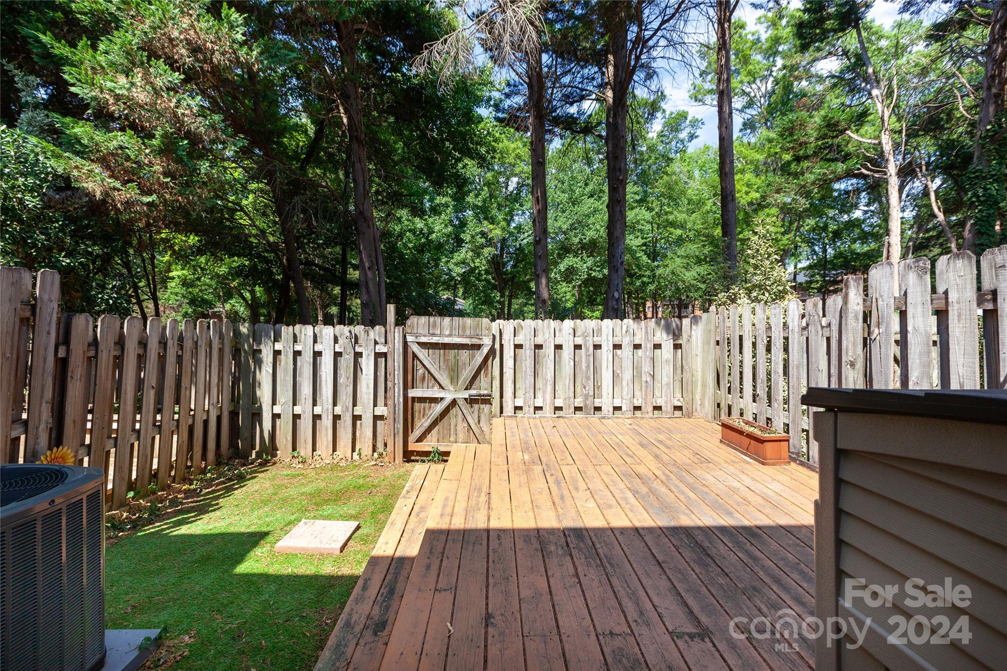 1201 Scaleybark Road, Unit B Charlotte, NC 28209 - Photo 15 of 29 a view of deck with wooden floor and fence