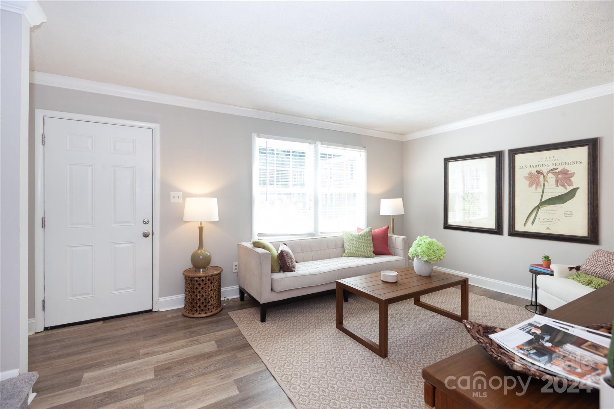 1201 Scaleybark Road, Unit B Charlotte, NC 28209 - Photo 4 of 29 a living room with furniture and window