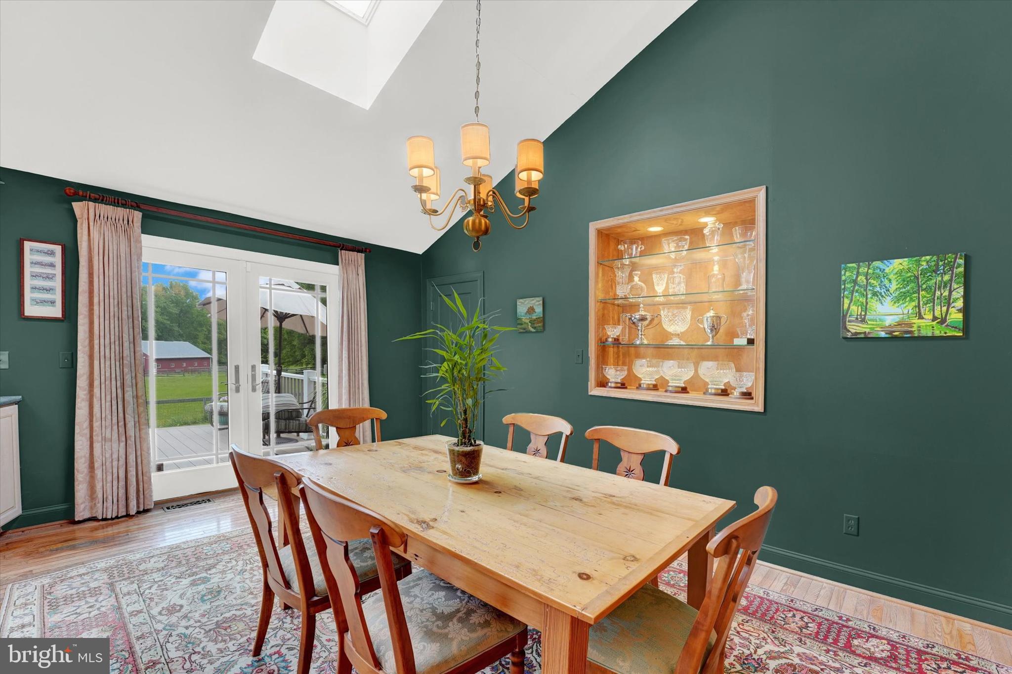 535 Nottingham Road Elkton, MD 21921 - Photo 11 of 44 Dining Area Includes Built-In Shelf with Lighting