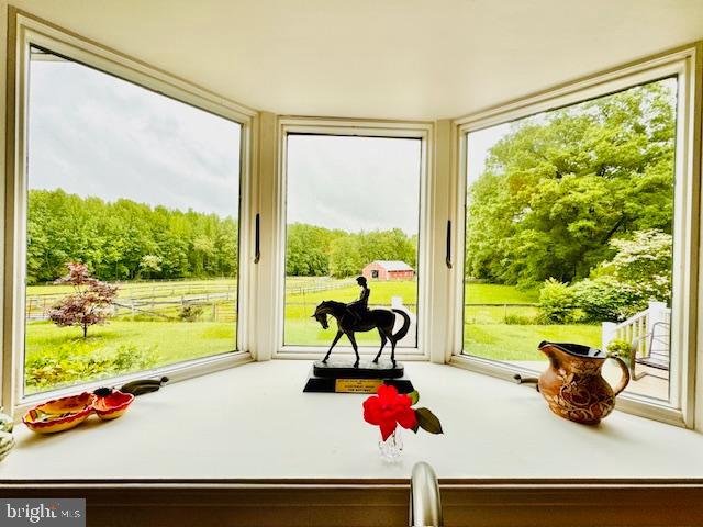 535 Nottingham Road Elkton, MD 21921 - Photo 16 of 44 Bay Window in Kitchen with Undisturbed Farm Views