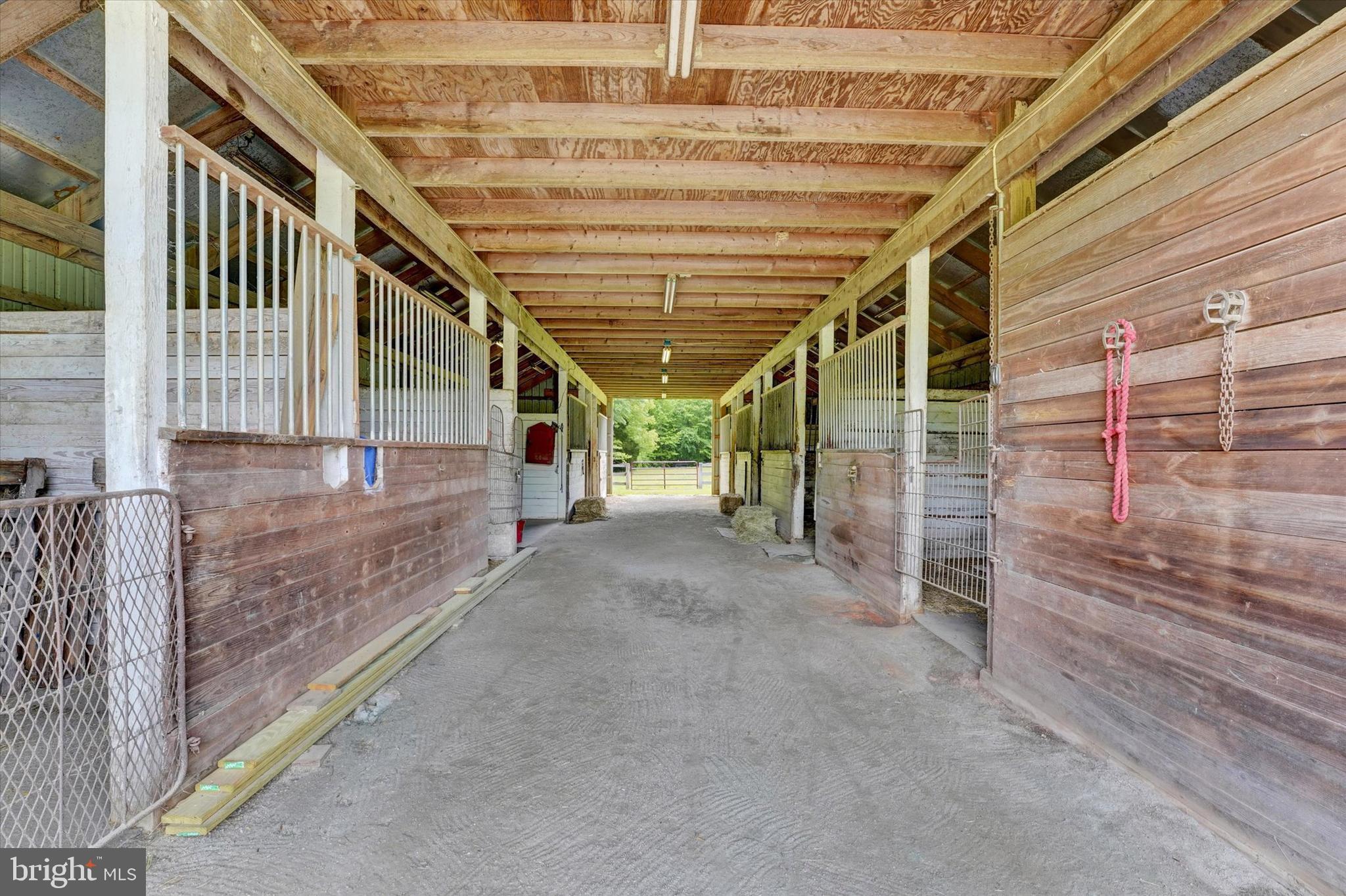 535 Nottingham Road Elkton, MD 21921 - Photo 5 of 44 Barn Interior-7 Stalls/Tack Room/Wash Rack/Hayloft