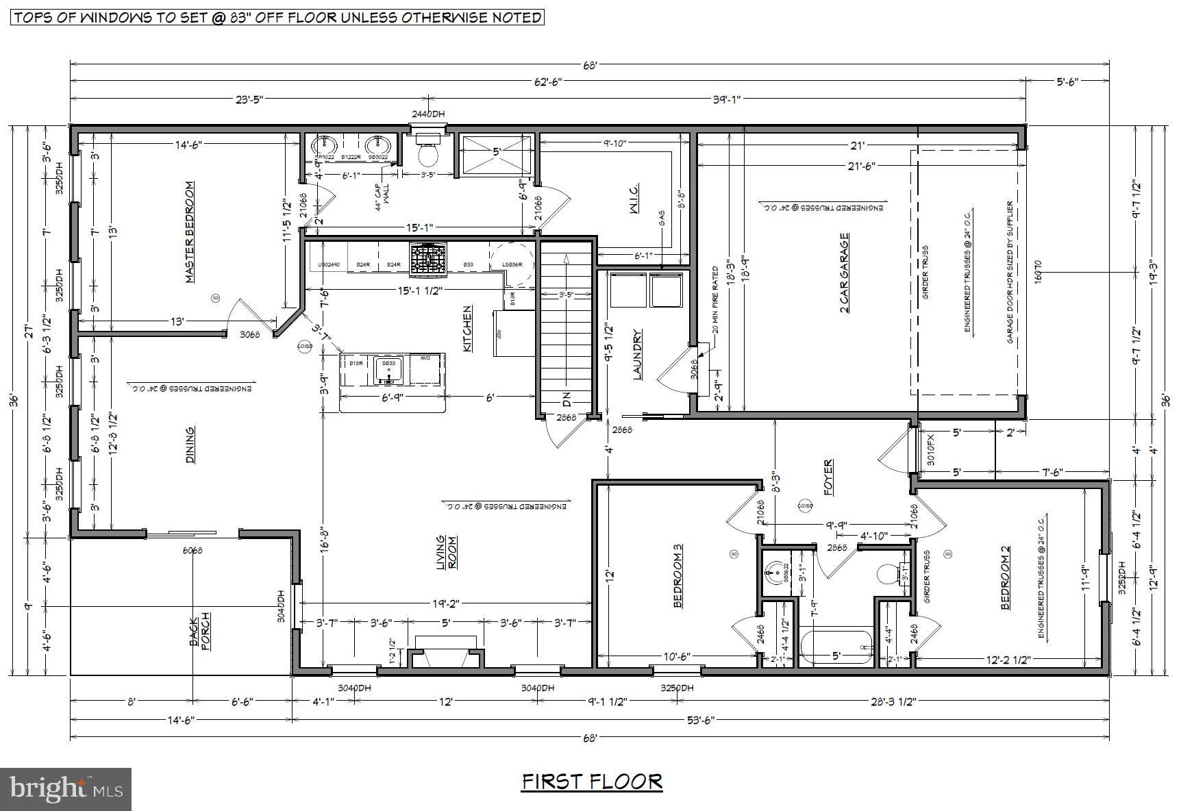 2024 Meadow Ridge Drive, Unit HAVEN Lancaster, PA 17601 - Photo 3 of 6 a black and white photo of a living room