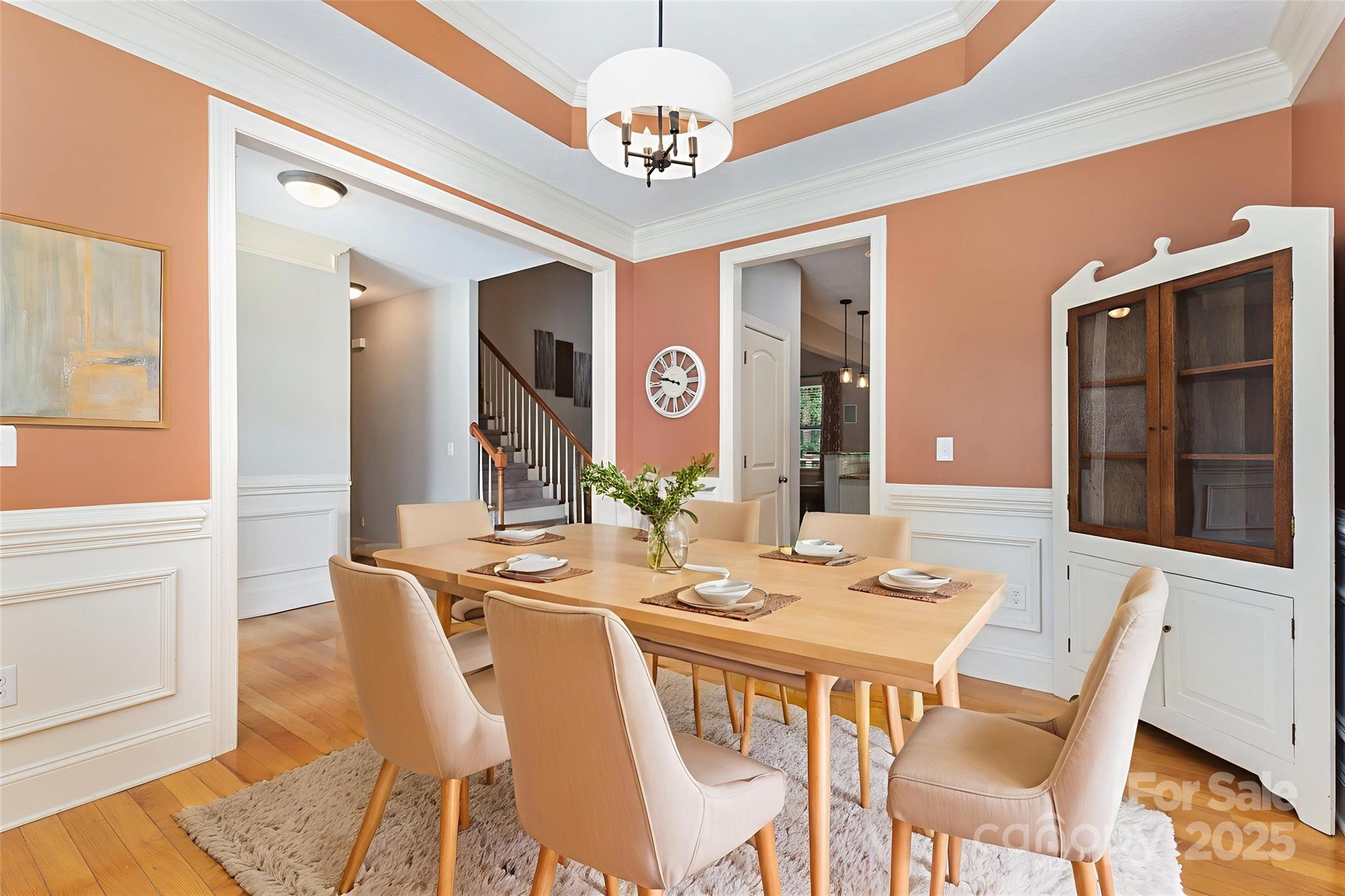 689 Presbyterian Road Mooresville, NC 28115 - Photo 12 of 34 a view of a dining room with furniture window and wooden floor