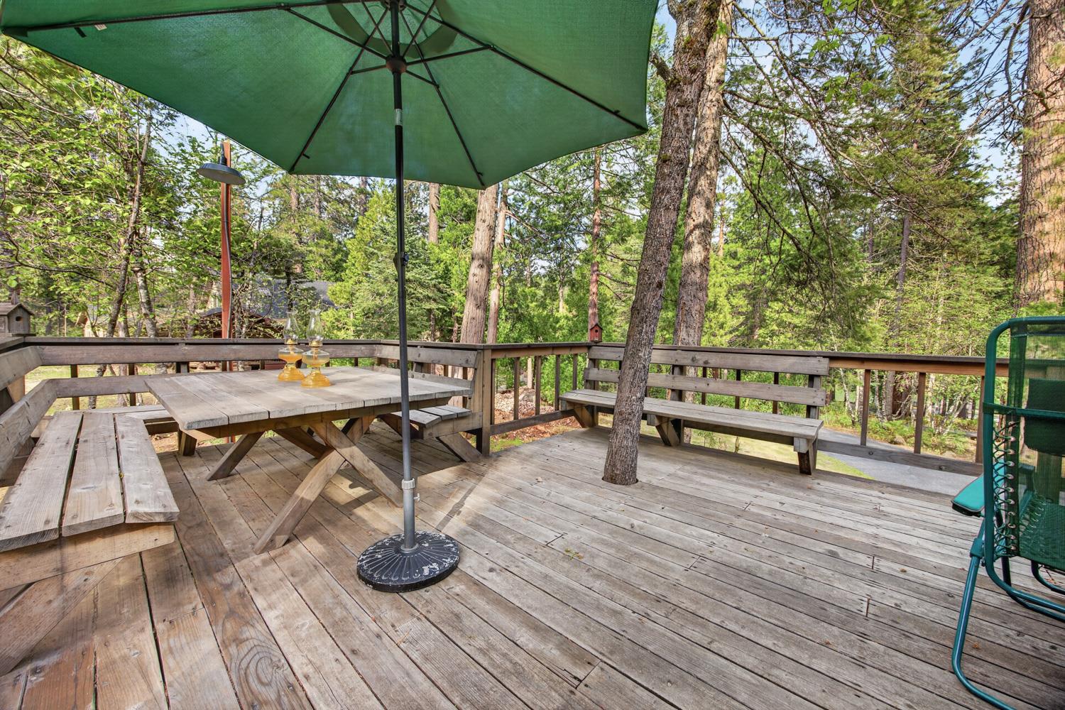 1224 Moran Road Arnold, CA 95223 - Photo 8 of 61 a view of outdoor space with seating area and trees