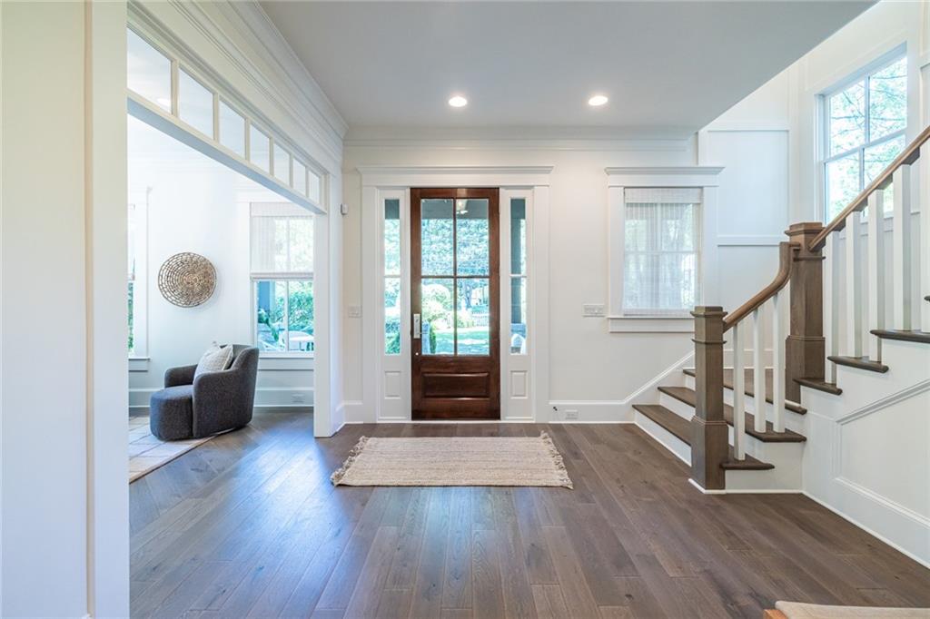 538 Ansley Street Decatur, GA 30030 - Photo 6 of 73 a living room with wooden floor and windows