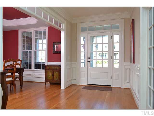 3611 Forward Way Raleigh, NC 27614 - Photo 2 of 25 Hardwoods and custom trim throughout the first floor