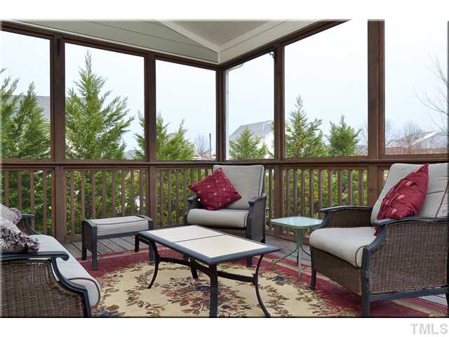 3611 Forward Way Raleigh, NC 27614 - Photo 20 of 25 Beautiful screened porch is a great place to relax ? with pre-wired speakers for your musical enjoyment!