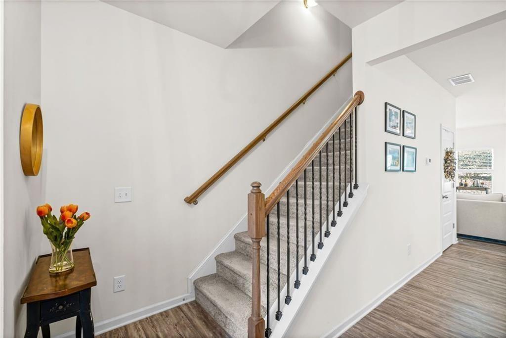 252 Renford Road Ball Ground, GA 30107 - Photo 26 of 36 a view of entryway with wooden floor