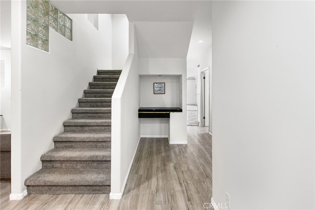 508 Mesa View Drive Arroyo Grande, CA 93420 - Photo 23 of 55 a view of entryway and hall with wooden floor