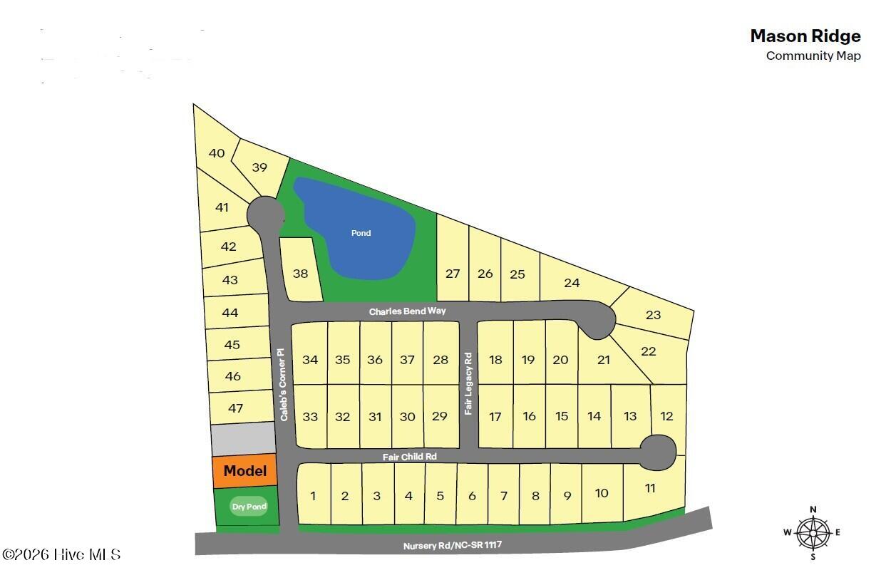 190 Charlies Bnd Way Spring Lake, NC 28390 - Photo 36 of 37 Mason Ridge Site Map