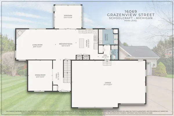 $542,000 | 16069 Grazenview Street, Schoolcraft, MI 49087