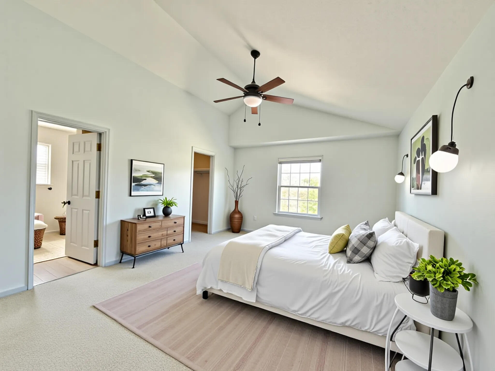 1605 Scio Ridge Road Ann Arbor, MI 48103 - Photo 39 of 51 master bedroom staging