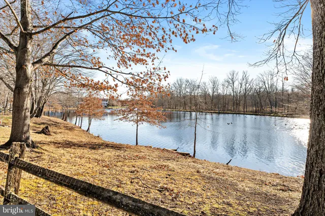 a view of a yard covered with snow in the yard