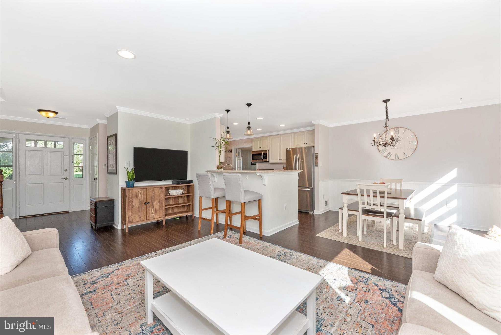 17401 Hughes Road Poolesville, MD 20837 - Photo 18 of 74 Living Room OPEN to DR and Kitchen