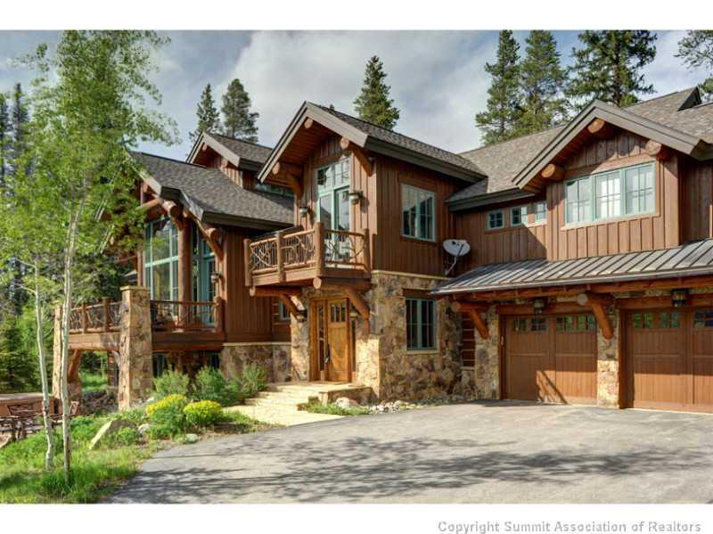 12 Rounds Road Breckenridge, CO 80424 - Photo 2 of 23 a front view of a house with garden