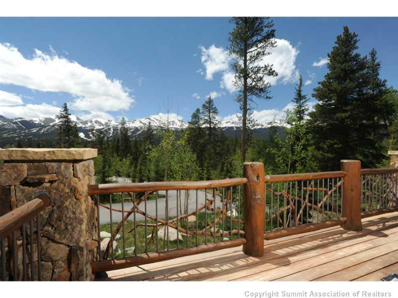 12 Rounds Road Breckenridge, CO 80424 - Photo 15 of 23 a view of a wooden deck