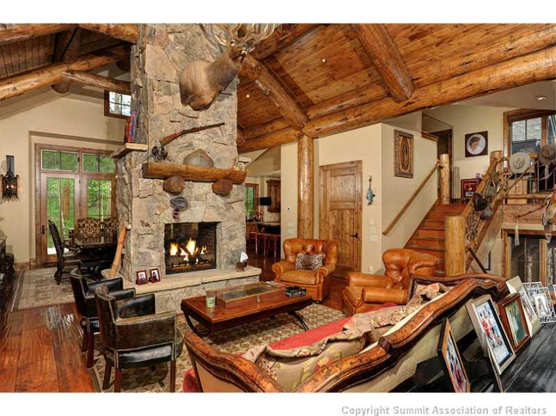 12 Rounds Road Breckenridge, CO 80424 - Photo 8 of 23 a view of a livingroom with furniture and a fireplace