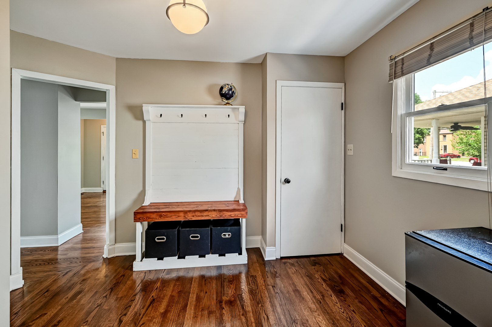 10511 South Hamlin Avenue Chicago, IL 60655 - Photo 11 of 23 a view of room with window and wooden floor