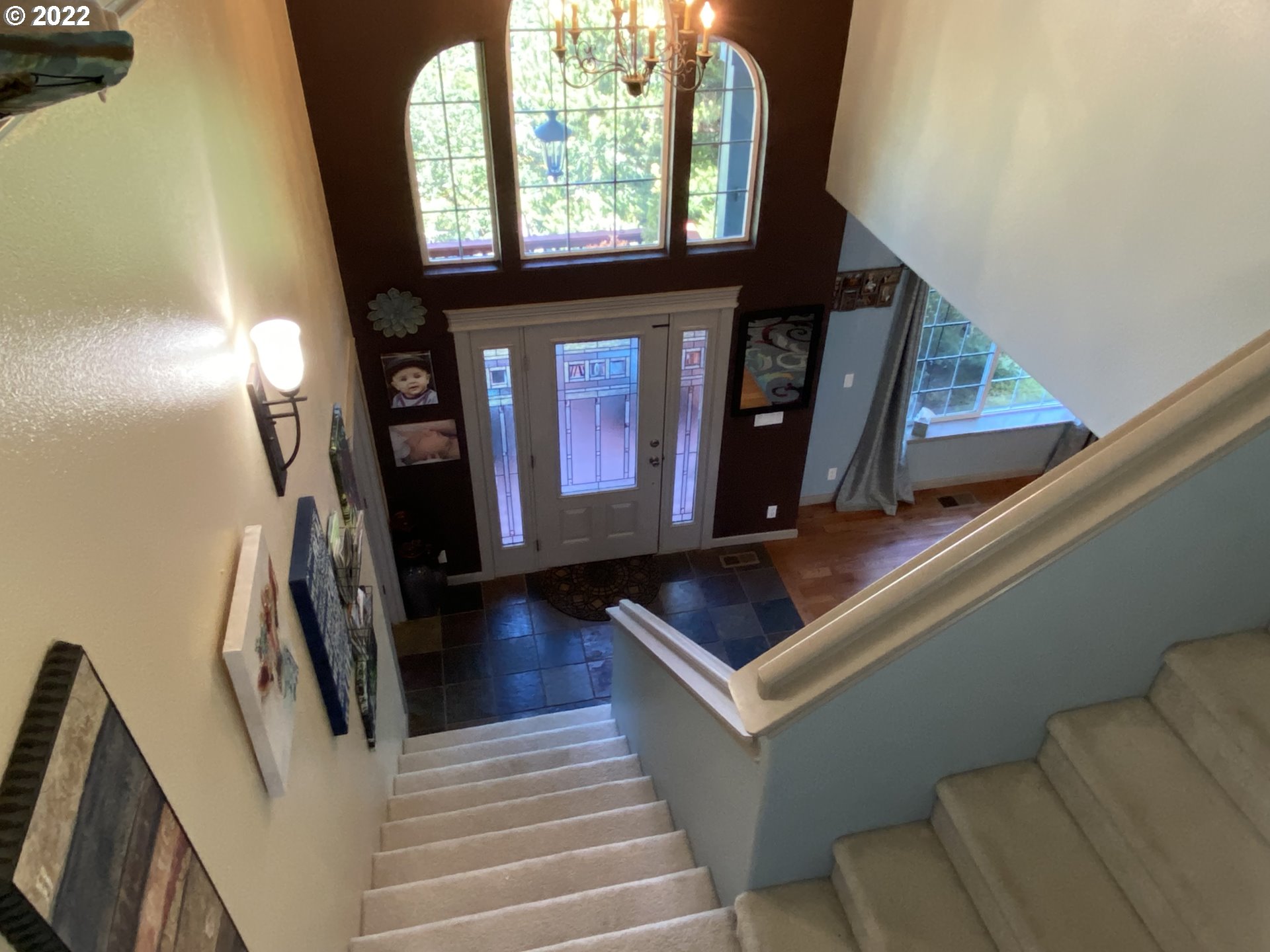 1548 Northeast Rocky Ridge Drive Roseburg, OR 97470 - Photo 29 of 31 a view of entryway and hall with wooden floor