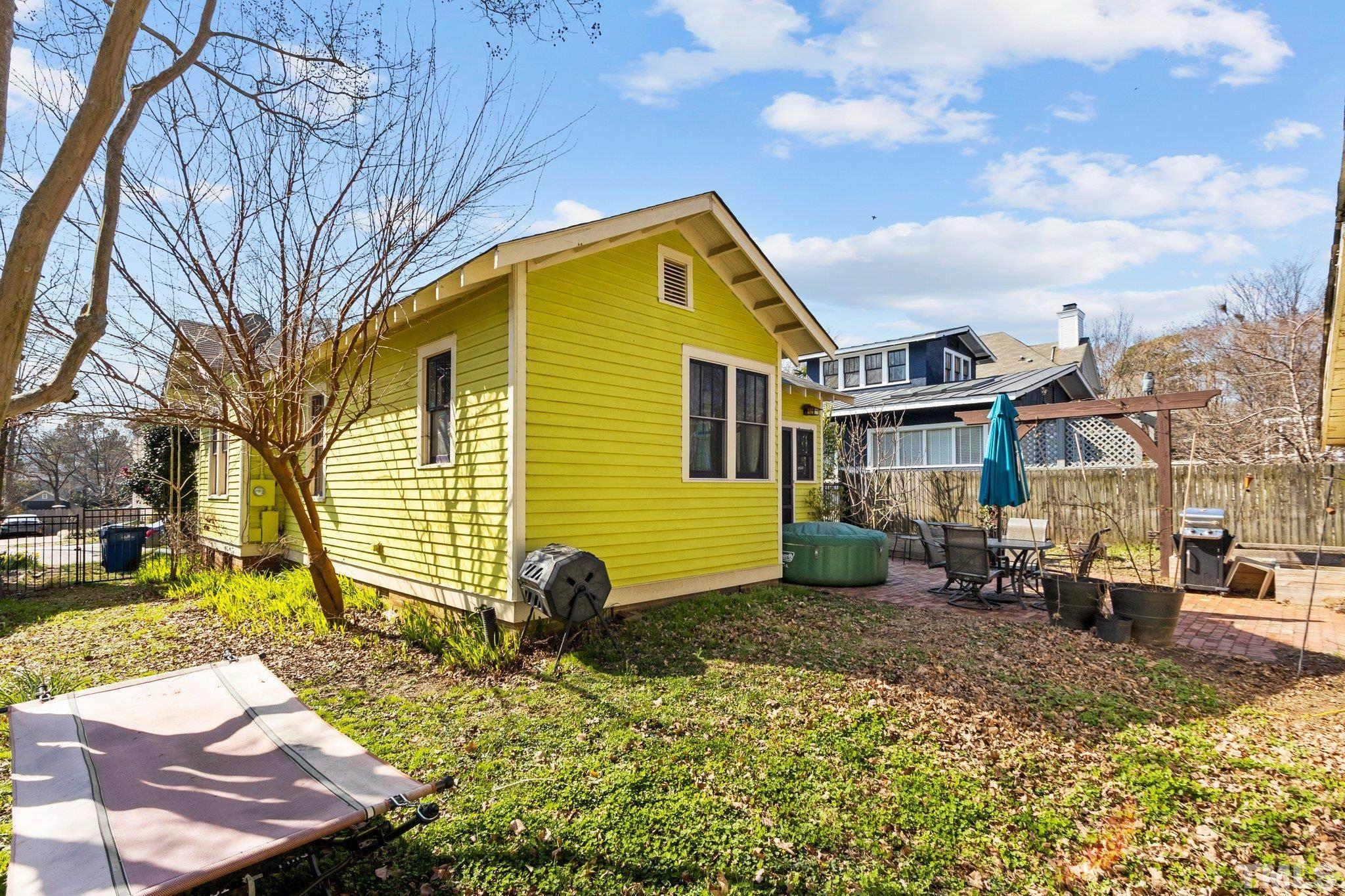 543 East Jones Street Raleigh, NC 27601 - Photo 25 of 31 a view of a house with a yard