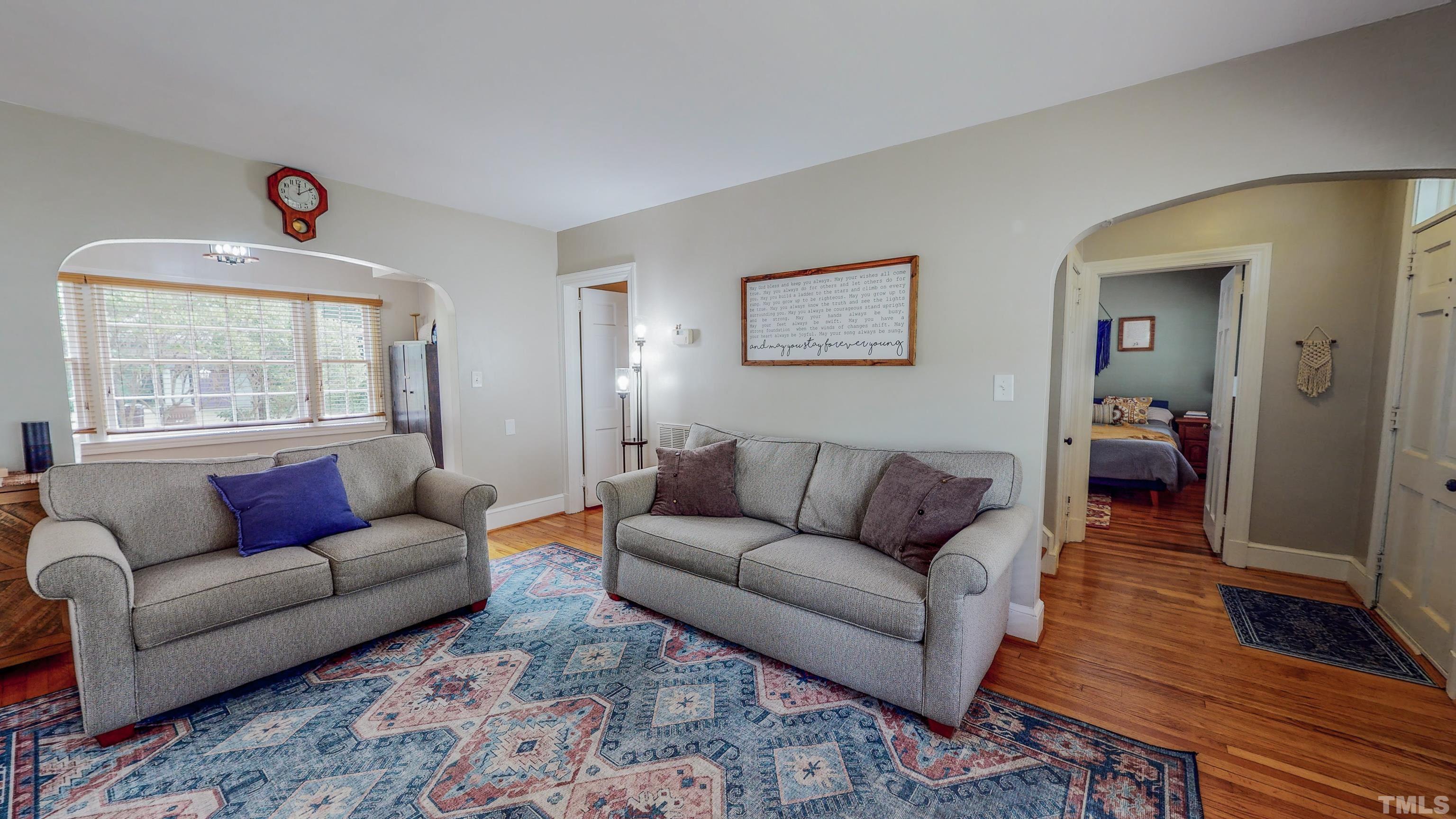 500 Gordon Street Roxboro, NC 27573 - Photo 51 of 70 a living room with furniture and a large window