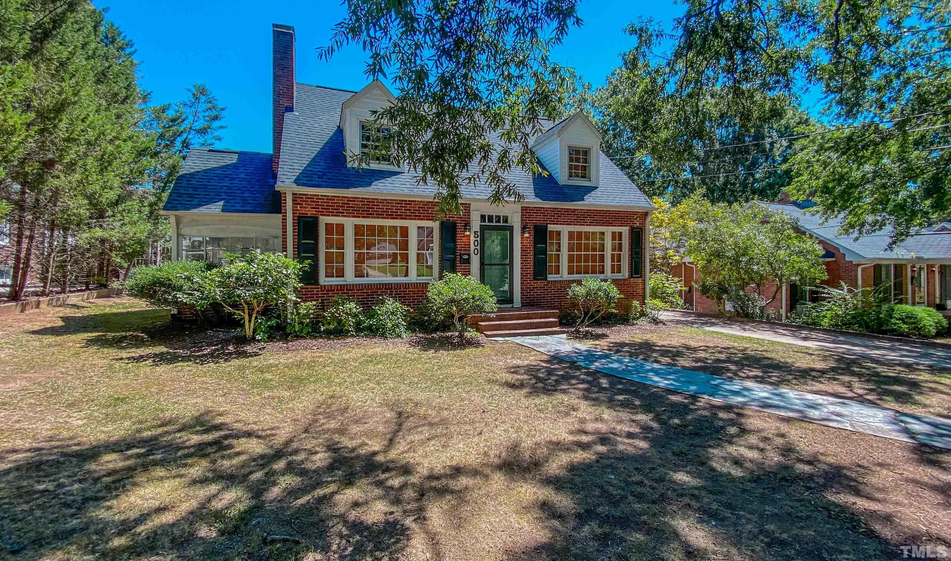 500 Gordon Street Roxboro, NC 27573 - Photo 61 of 70 a front view of house with yard and trees around