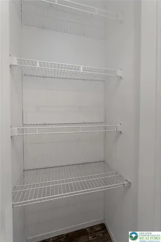 a view of a closet