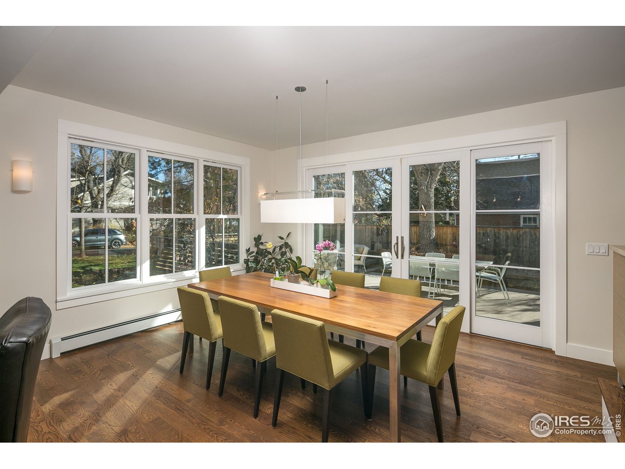 3221 8th Street Boulder, CO 80304 - Photo 10 of 39 Dining room with wonderful connection to outdoor patio