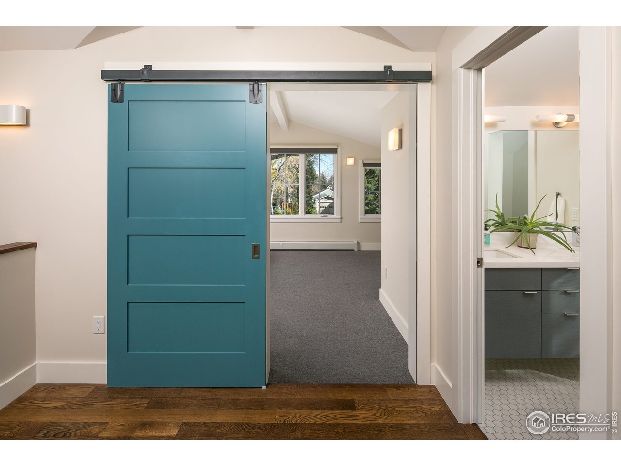 3221 8th Street Boulder, CO 80304 - Photo 28 of 39 Barn doors in secondary bedrooms