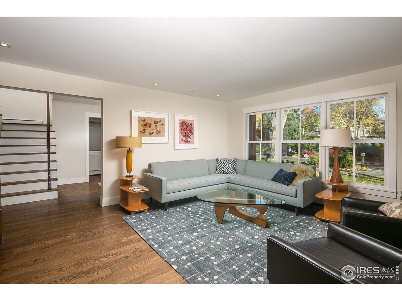 3221 8th Street Boulder, CO 80304 - Photo 4 of 39 Living room with wall of windows