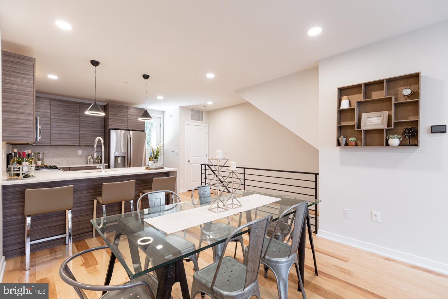 1322 Hope Street, Unit A Philadelphia, PA 19122 - Photo 6 of 30 a view of a dining room with furniture