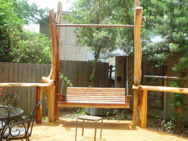 454 Equality Avenue, Unit A Fairhope, AL 36532 - Photo 5 of 16 Deck swing