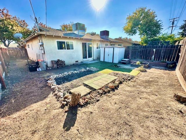 2045 Celeste Drive Modesto, CA 95355 - Photo 30 of 48 a view of a house with backyard and sitting area