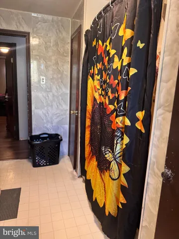 a view of a potted plant in front of a door